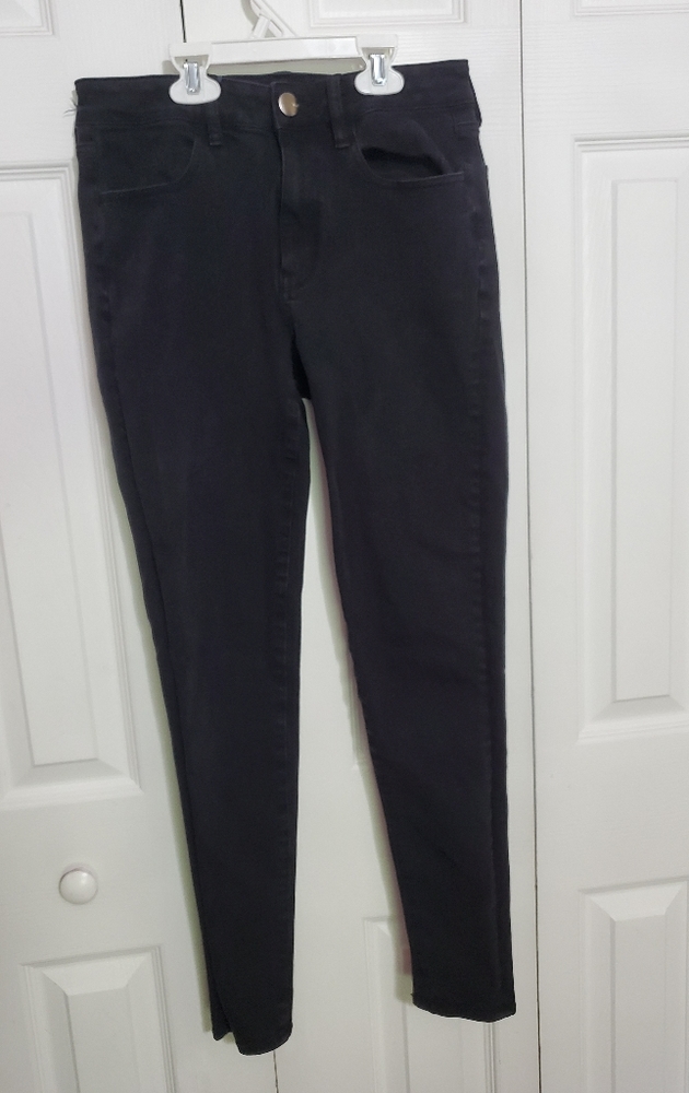 NWOT American Eagle 360 super stretch black jeans